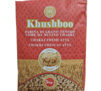 KHUSBOO CHAKKI MEDIUM BROWN ATTA 5KG