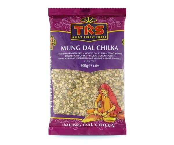 TRS - Mung Dal Chilka (Half Mung Beans unpeeled)