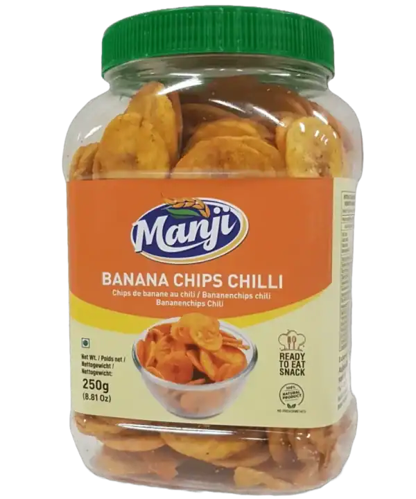 Manji - Banana Chips Chilli 250g