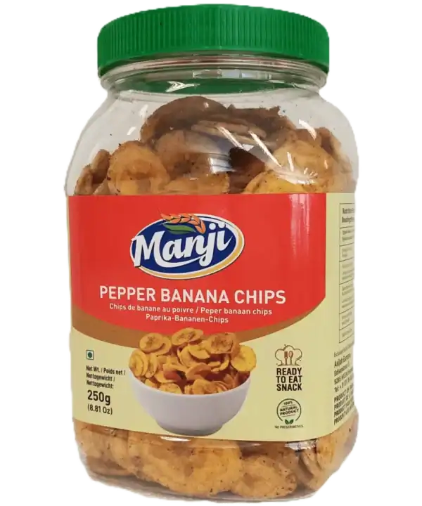 Manji - Pepper Banana Chips 250g