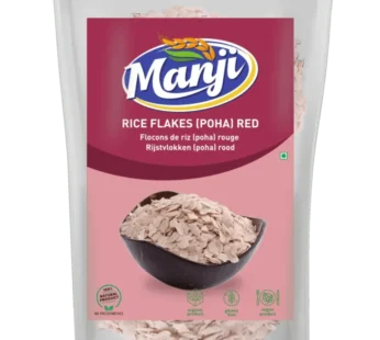 Manji – Rice Flakes (Poha) Red  500g