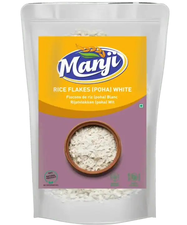 Manji - Rice Flakes (Poha) white  1kg