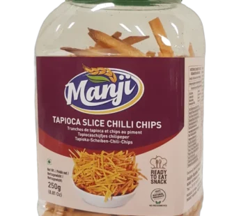 Manji – Tapioca Slice Chilli Chips 150g