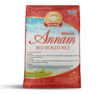 Annam – Red Boiled Rice (Matta Rice Parboiled) – 10kg