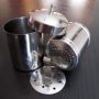Stainless South Indian Filter Coffee Maker, Makes 200ml