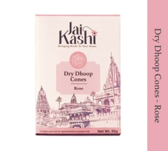 Jai Kashi Rose Dry Dhoop Cones