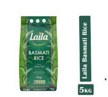 Laila  Basmati ( Green ) Rice 5kg