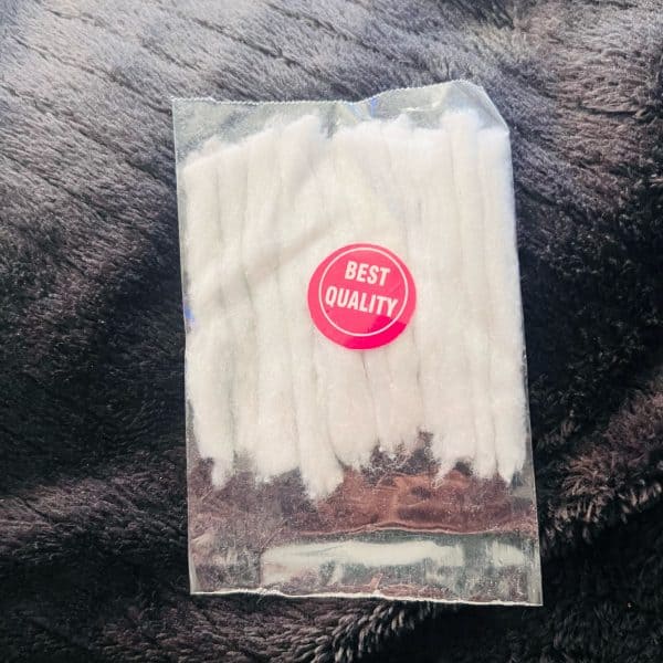 Cotton wicks (white )