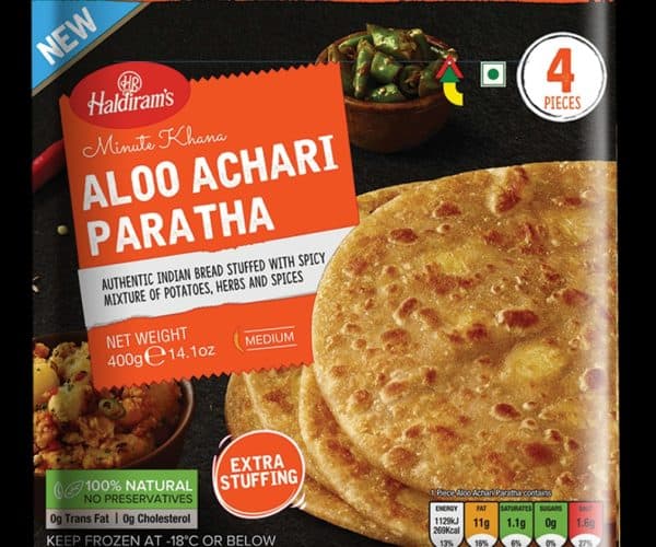 Aloo Achari Parantha  4Pcs