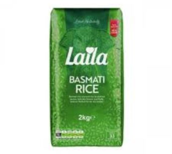 Laila  Basmati ( Green ) Rice 2kg