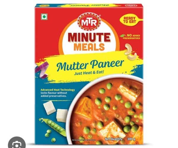 MTR  Mutter Paneer 300g