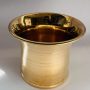 Brass Puja & Pujari Pancha Patra with Spoon-Medium