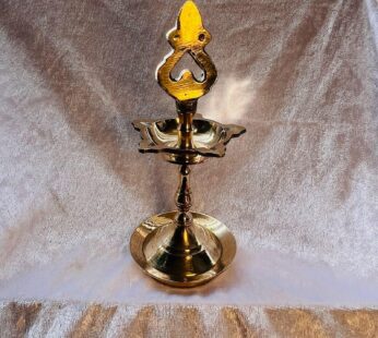 Elegant Brass Lamp