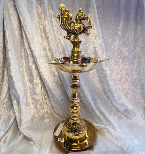 Brass Pooja lamp big size