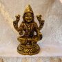 Lakshmi in Elegant Brass