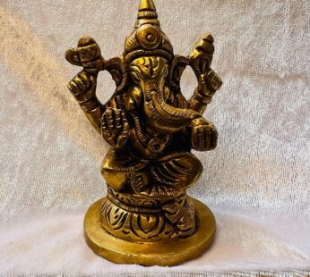 Ganesh in Elegant Brass