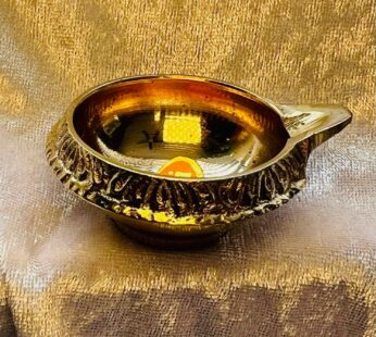 Elegant Brass Mini Lamp