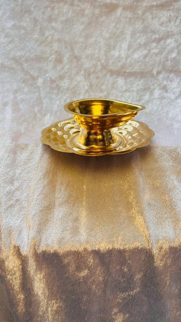 Elegant Brass Mini Lamp