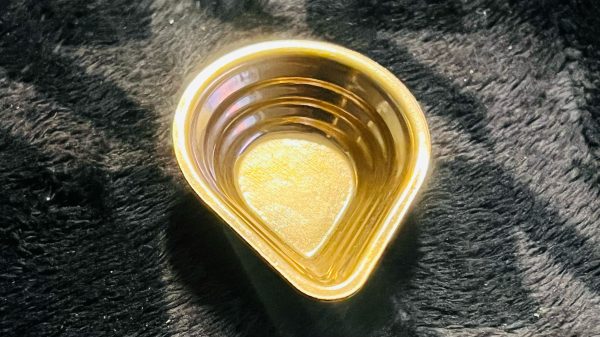 Brass Puja & Pujari Pancha Patra with Spoon-Medium