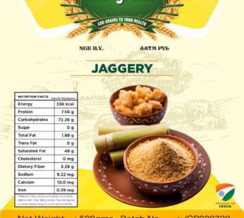 Nutrigrains Jaggery Powder 500gm (chemical free)