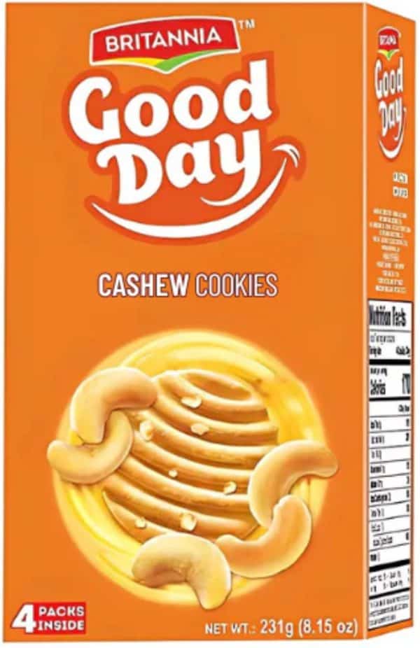 Britannia Good Day Cashew Cookies 231gr