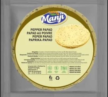 Manji – Pepper Papad – Papadum – Appalam