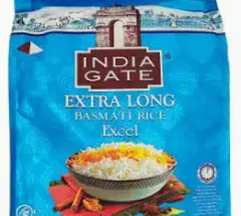 India Gate – Extra Long Basmati Rice excel 10kg