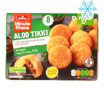 Minute khana aloo tikki