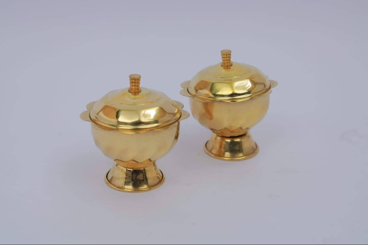 Elegant Brass kumkum