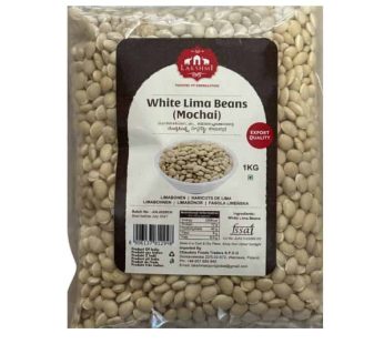 LAKSHMI – White Lima Beans (Mochai) 1Kg