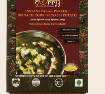 Cook Curry- Instant Palak Paneer Masala