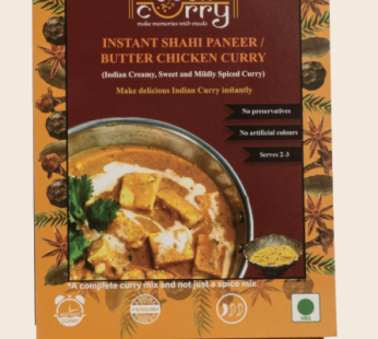 Cook Curry- Instant Shahi paneer