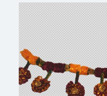 Artificial Flower Satin Thoran 1 pc