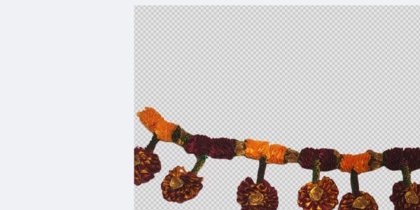 Artificial Flower Satin Thoran 1 pc
