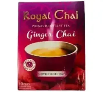 Royal Chai Ginger Chai Sweetened tea bag  10packet
