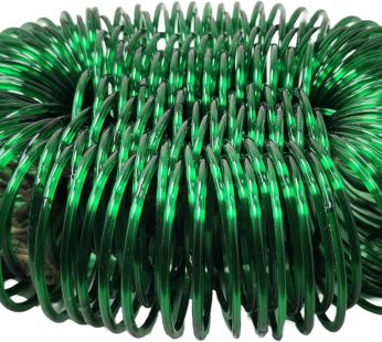 Glass Bangles 12pc Green colour