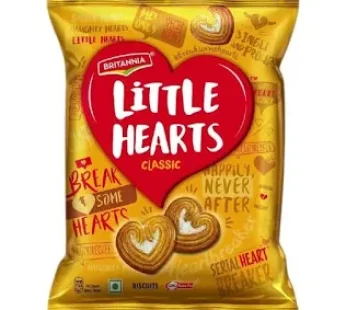 Britannia – Little hearts 75g